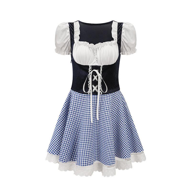 Munich Oktoberfest Costume Carnival Adult Women's Dress Ethnic Performance Costume