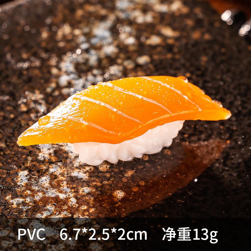 Japanese Cuisine Food Props Hotel Restaurant Store Shop Decoration Fake Simulation Rice Shrimp Salmon Fish Fillet Slices Sushi