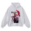 Unisex Oversized Cotton Hoodie With Anime Character Print Loose Fit Long Sleeve Streetwear Teens Adults