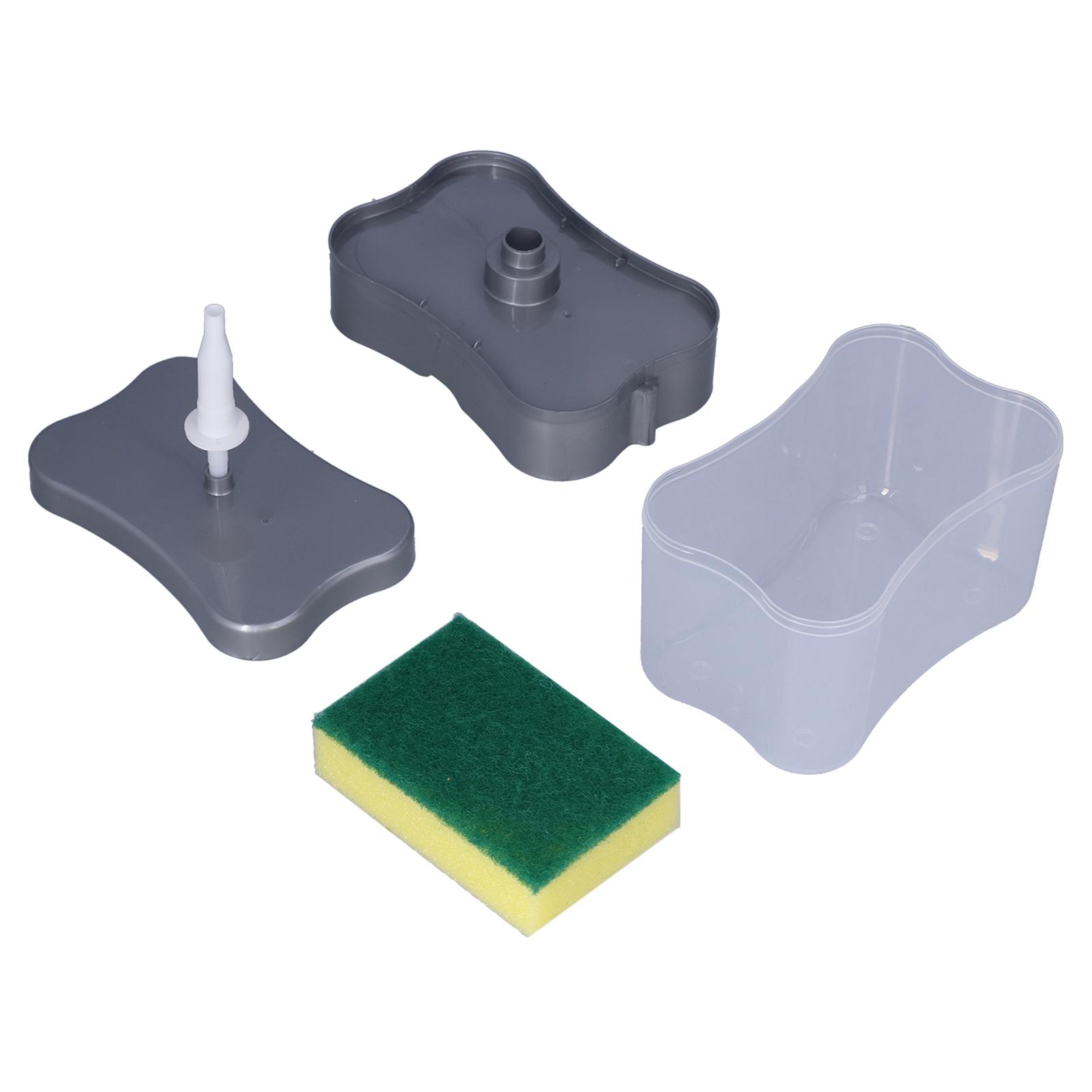 

Диспенсер для жидкого мыла, ручной пресс, контейнер для мыла, органайзер с губкой, кухонные принадлежности