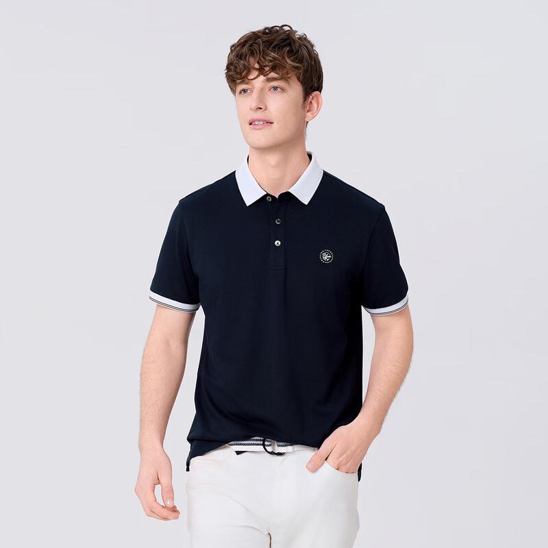 Goldlion Men's Short Sleeve Cooling Polo Shirt