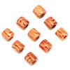500pcs Painted Wood Beads 5x5mm Loose Barrel Beads for DIY Craft Making Bracelet Necklace