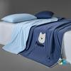 New Cool Feeling Summer Blanket Breathable Cooling Air Conditioner Quilt Silky Touch Bare-Sleeping Comforter Single Double Duvet