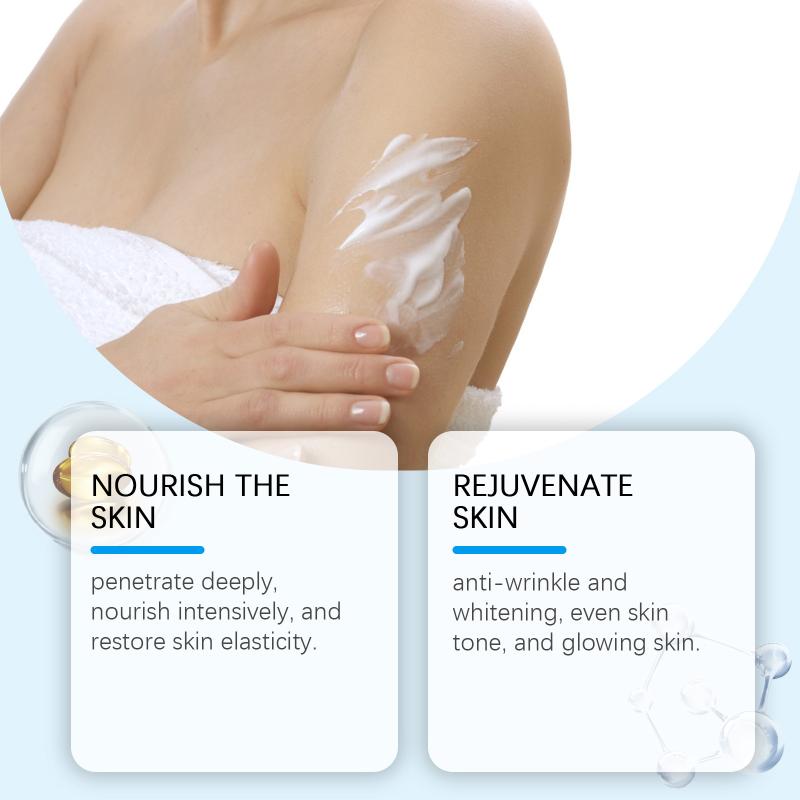 Body Care Cream Moisturizes And Hydrates Improves Skin Elasticity Moisturizes The Skin Wrinkles And Skincare Body Cream