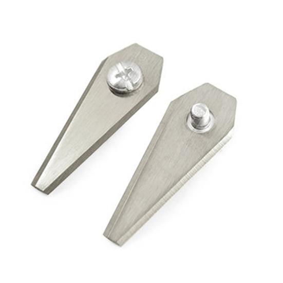 Yousheng 9/18/30 Stück Edelstahl Rasenmähermesser für Bosch Indego Schwerlast Universal Roboter Rasenmäher Ersatzmesser mit Befestigungsschrauben