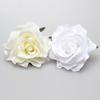 Braut Hochzeit Beflockungsstoff Rote Rose Blume Haarnadel Haarspange Simulierte Blume Haarnadel Ornament Kopfschmuck Haarschmuck
