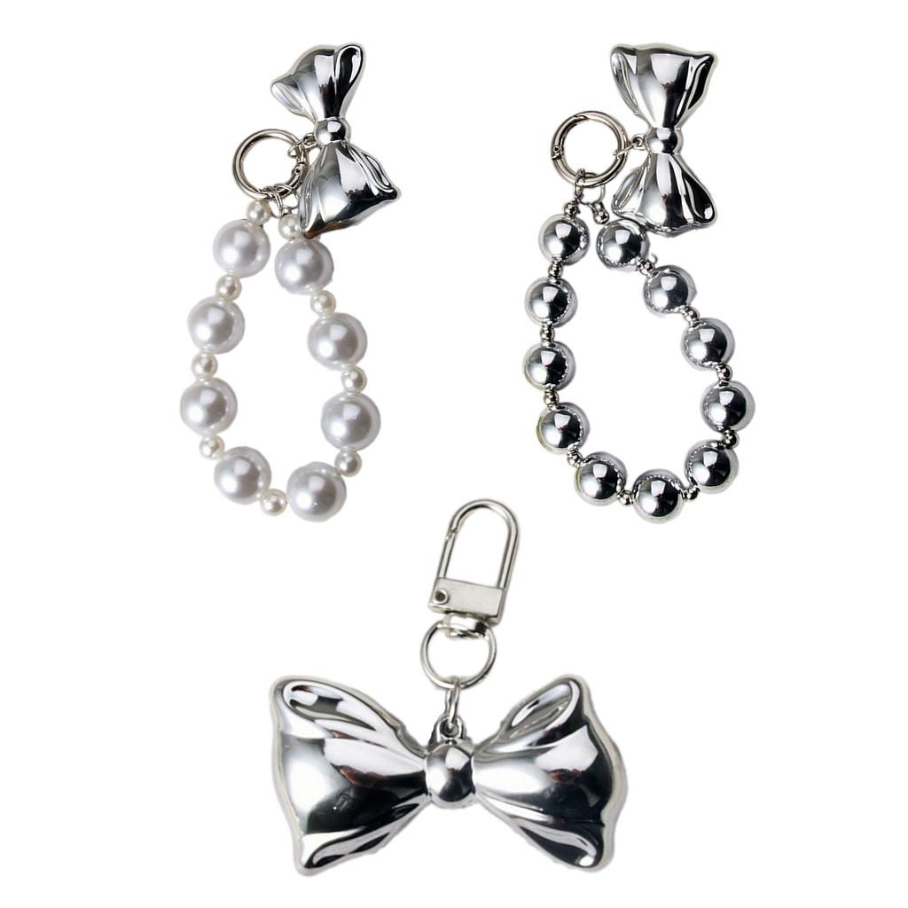 Elegant Butterfly Phone Charm Keychain Keyring Fashion Accessory Bag Pendant for Handbags Phones and Keychains
