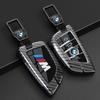 QAED6 Alloy+TPU Car Remote Key Case Cover Shell For BMW 1 2 3 4 5 6 7 Series X1 X3 X4 X5 X6 X7 F20 G20 G30 G05 G11 F15 F16 G01 G02 F48