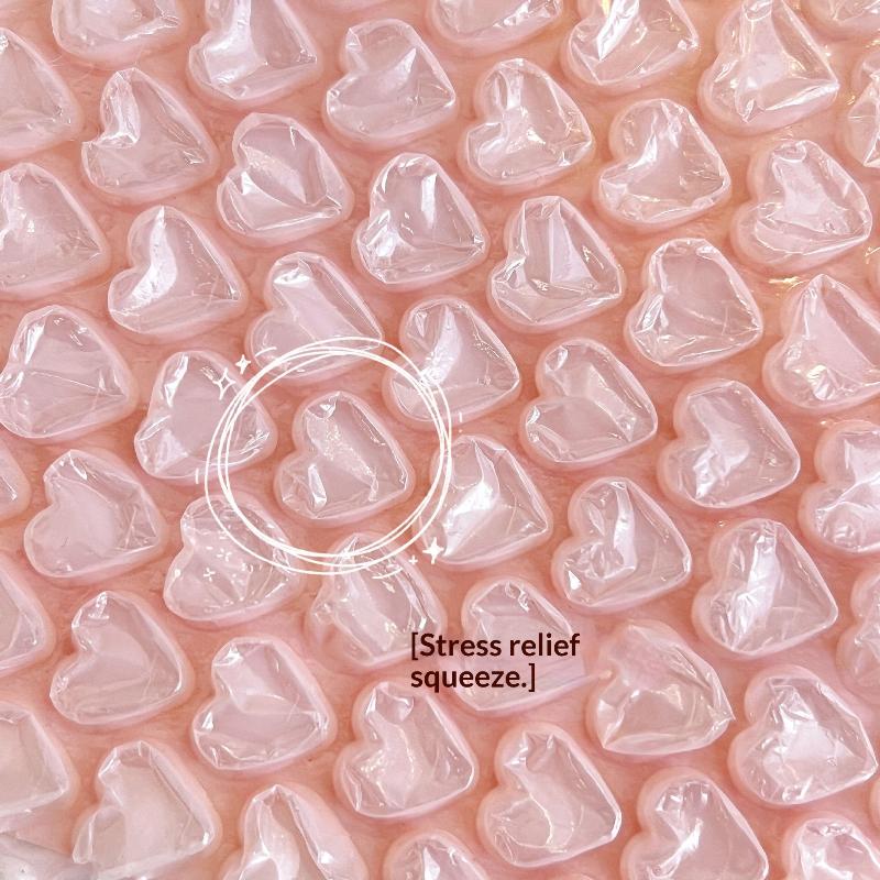 10Pcs Portable Heart Bubble Bag Self-Seal Packaging Pink Padded Envelopes Pe Mini Gift Packaging Bag Small Business Supplies