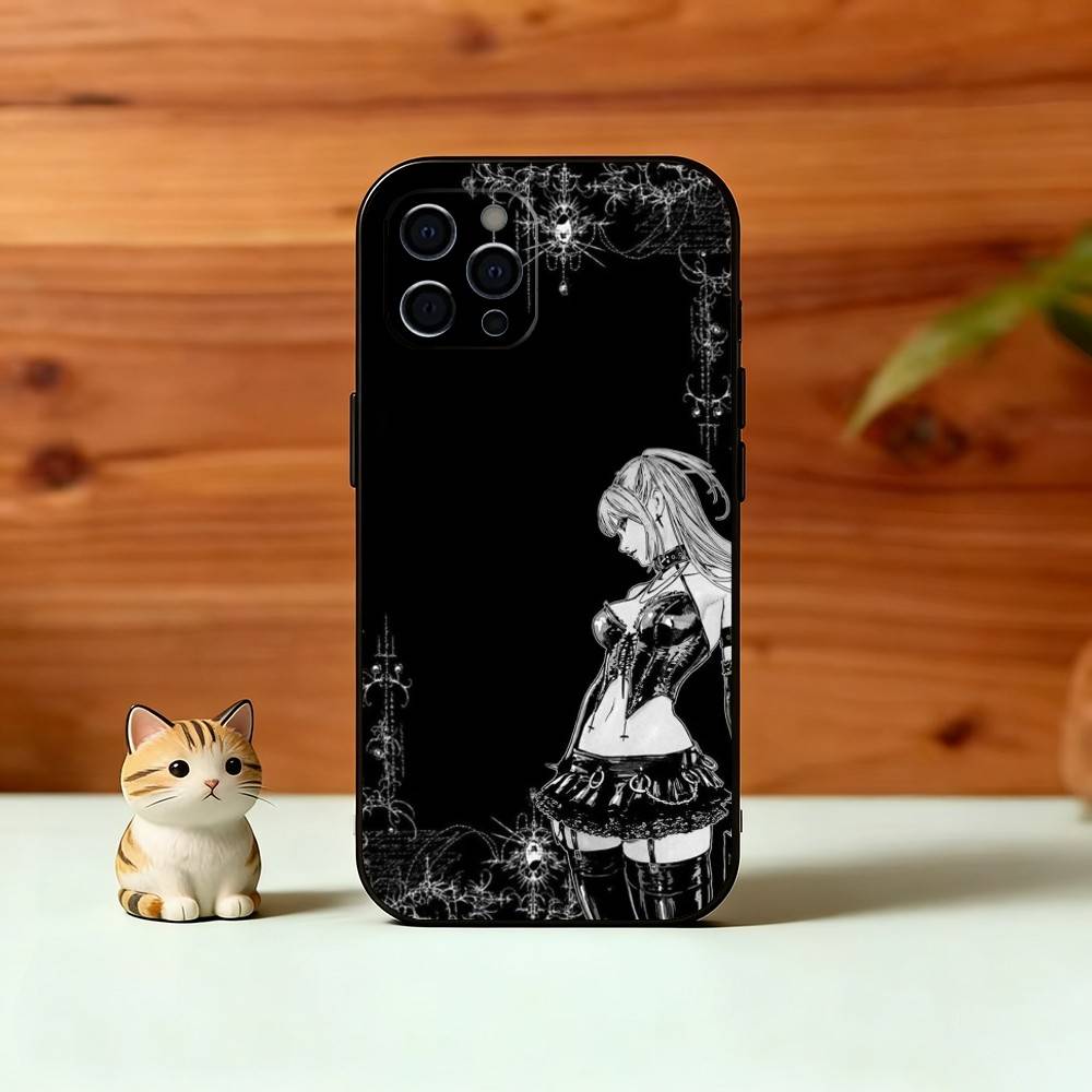 

Чехол для телефона Миса Аманэ Силиконовый Мягкий Для IPhone 17 16 15 14 13 12 11 X XR Plus Pro Max Plus iPhone16promax