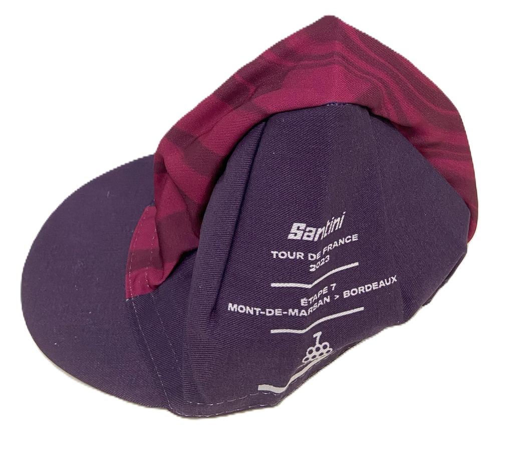Oficiální cyklistická čepice Tour de France RE460COTBDX3TDF Bordeaux [Santini]