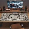 Hello Kitty2 Print  Cushion Non-slip Laptop Tablet Big Mousepad XXL Mat Mini PC Playmat With Lock edge