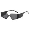 Y2K Sunglasses Technological Street Photography Decorative Frameless Sunglasses Fashion Wear UV400 Alien Glasses