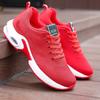 Women Hiking Shoes Platform Casual Lace Up Sneakers Flat Bottomed Mesh Breathable Running Thick Sole Autumn Sneakers Tenis Shoes