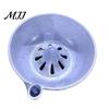 All In One Washing And Draining Bowl Ceramic Berry Swirl Bowl, Self Spinning Fruit Vegetable Cleaner with Healthy Kitchen Essentials for Produce