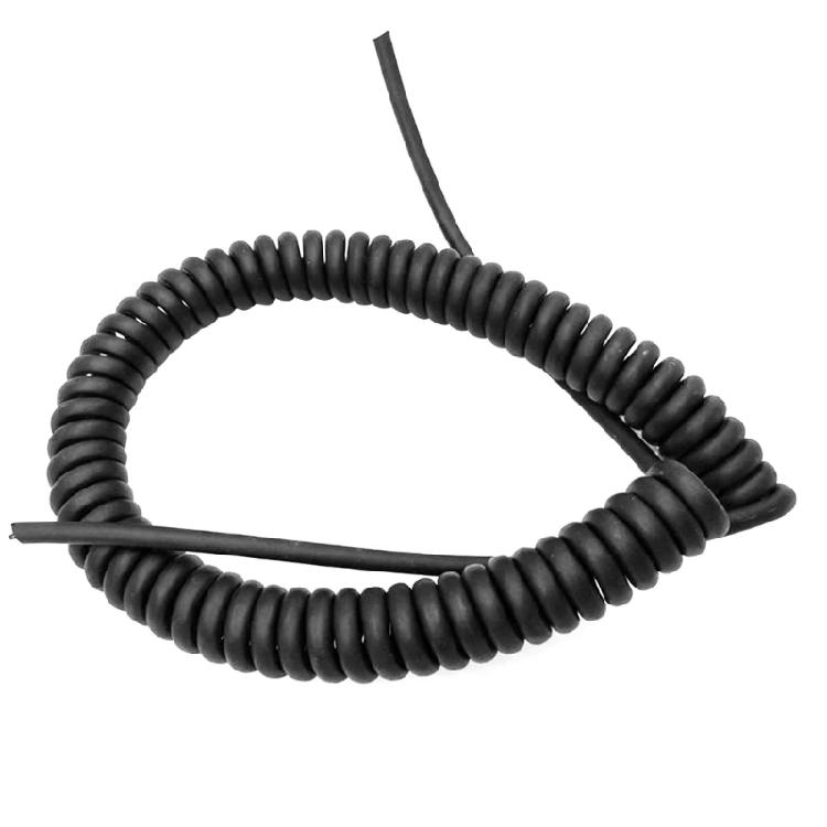 

Retractable Spring Cable 18AWG Stretchable Wire Shrinkable Cable Power Extension Cord 4 Conductor Wire Enduring 1