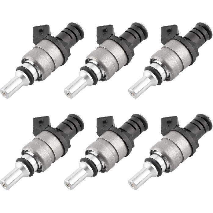 BOXI (Pack of 6) Fuel Injectors Set Compatible for BMW 325xi 325i 320i 325Ci 525i 2001 2002 2003 2004 2005/1427240 7546244 13537546244