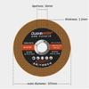 5-50Pcs 107mm Double Mesh Resin Cut Off Wheel Flap Sanding Grinding Disc Circular Saw Blade for Angle Grinder Cutting Disc