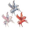 Light Luxury Zodiac Horse Badge Pin Zinc Zinc Alloy New Year Chest Flower  Year of The Horse