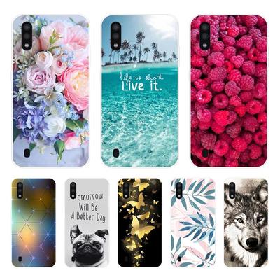 Pentru husa Samsung M01 Huse din Tpu de 5,7" pentru Samsung Galaxy M01 M 01 SM-M015FZBDSER m015 Husa din spate a telefonului Husa din silicon Shell