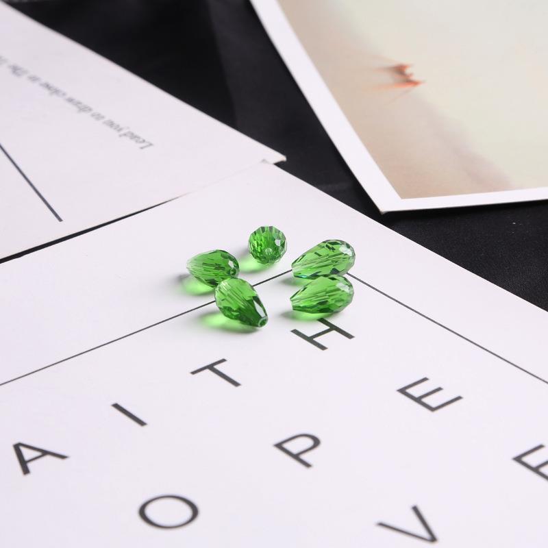 Teardrop Glass Crystal Beads for DIY Jewelry Making