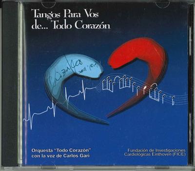 CD ORQUESTA TODO CORAZON CON LA VOZ DE - Tangos Para Vos De... Others Latin Used
