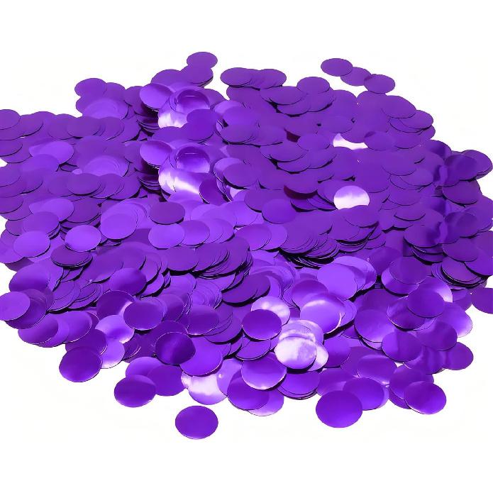 Multi Color Round Foil Confetti Beautiful Rainbow Metallic Table Confetti Glitter for Fill Balloons, Wedding,Birthday,Party,Festival