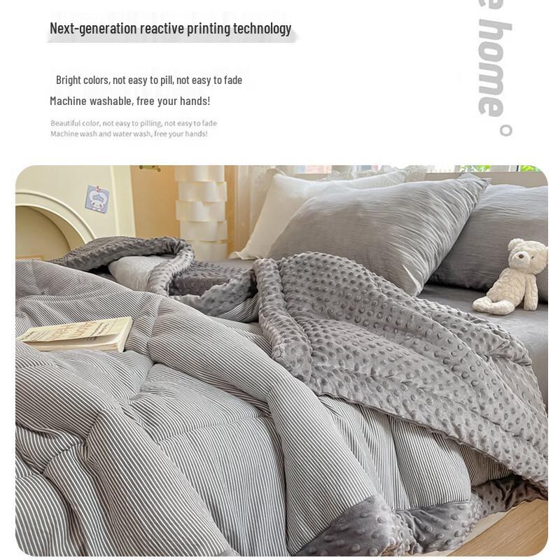 Soy Fiber Plush All-Season Quilt