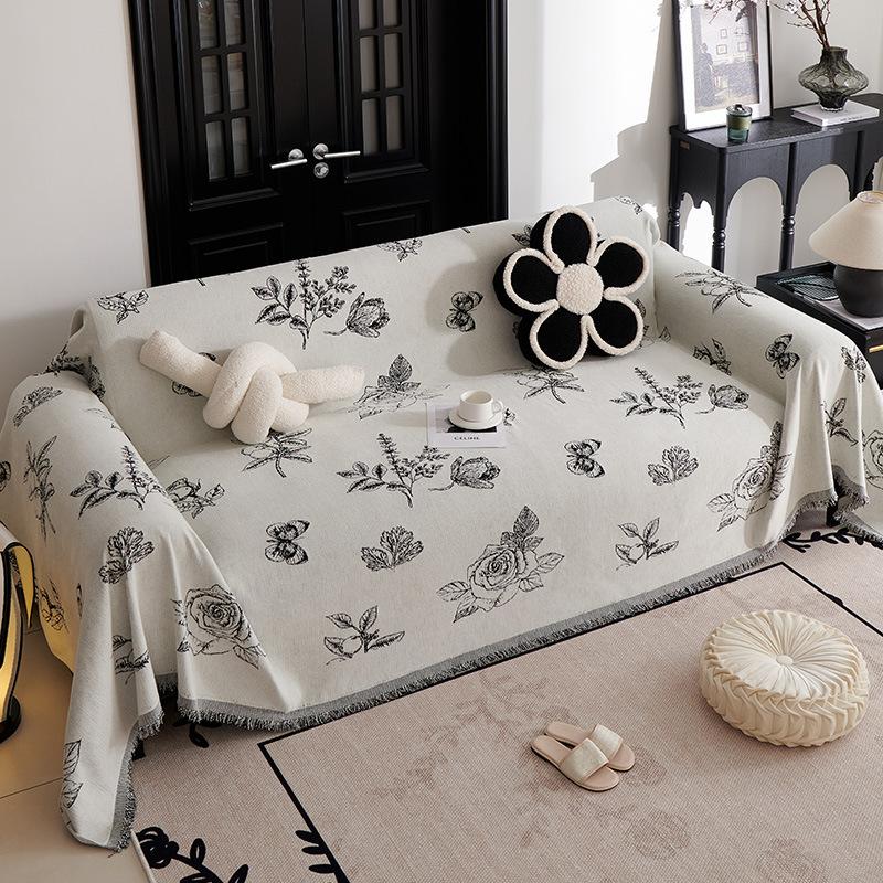 Chenille Sofa Cover Cloth for All Seasons, Anti-cat Scratching Full Cover Sofa Towel, New Style Sofa Cushion, Sofa Blanket