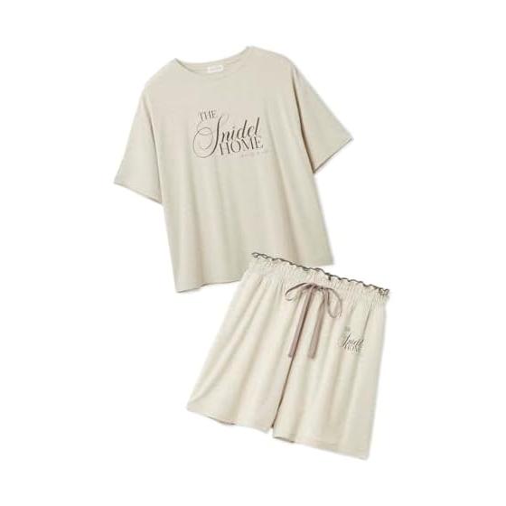 SNIDEL Logo T-shirt Setup SHCO262008 Women s