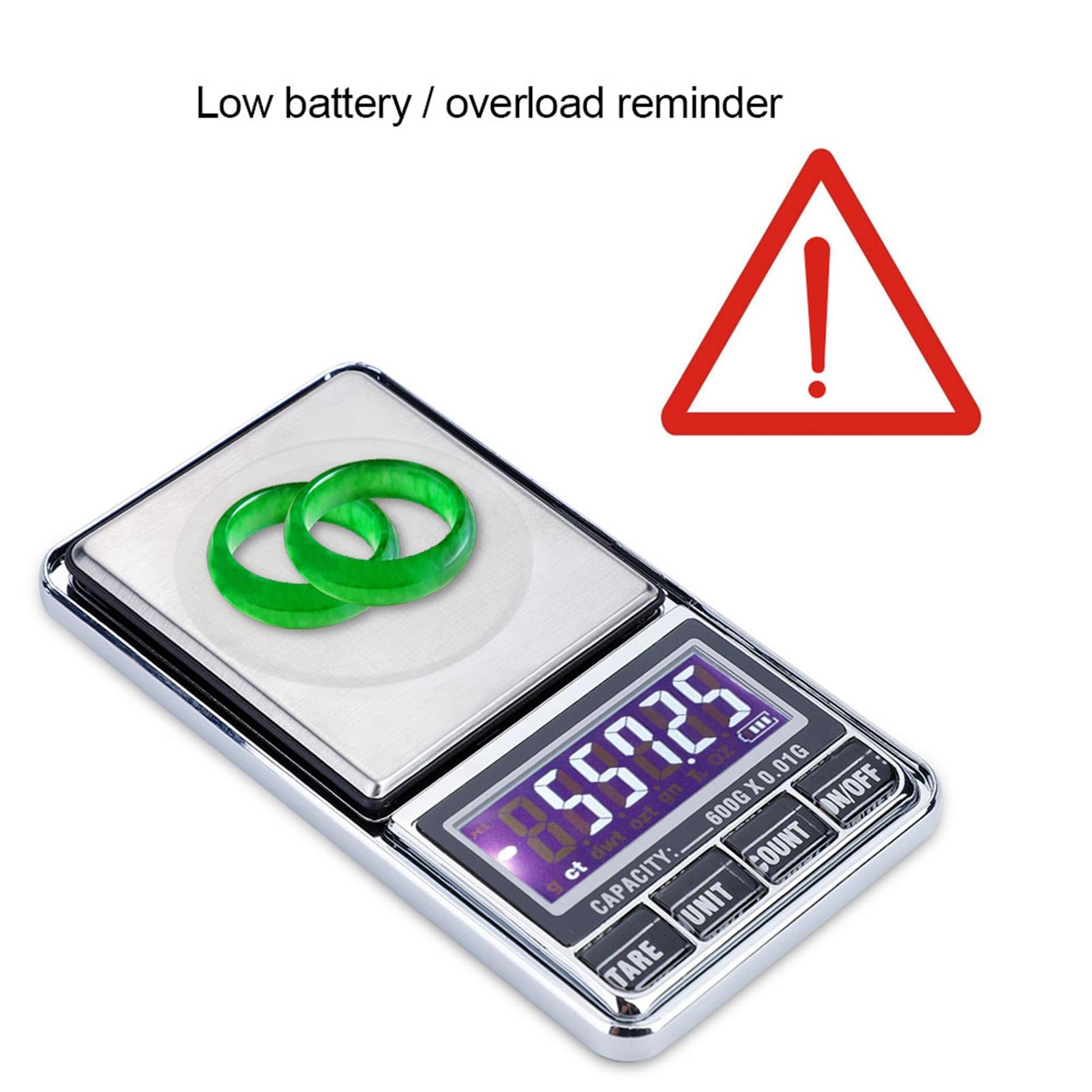 

USB High Precision Balance Digital Electronic Pocket Weight Gram Scale(600g 0.01g)