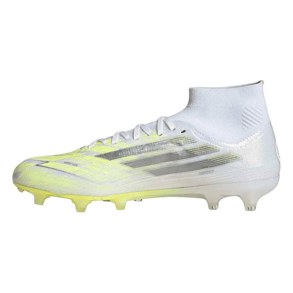 Adidas f50 sparkfusion pro football boots mid cut white