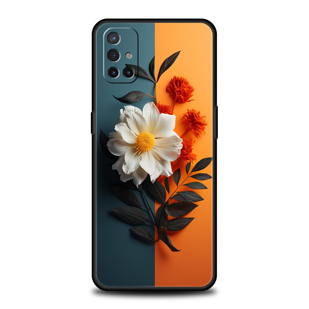 Sunflower Phone Case for Oneplus 11 10T Nord N100 N10 10 7 8 9 9R 7T 8T N200 CE 2 9RT Pro 5G Silicone Cover Shell Capas Bags TPU