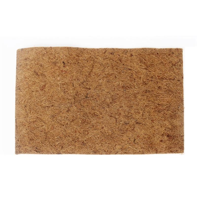 Reptiles Bedding Mat for Terrariums Waterproof CoconutFiber Carpet BeardedDragon Substrate Liner Mat for TortoiseGeckos