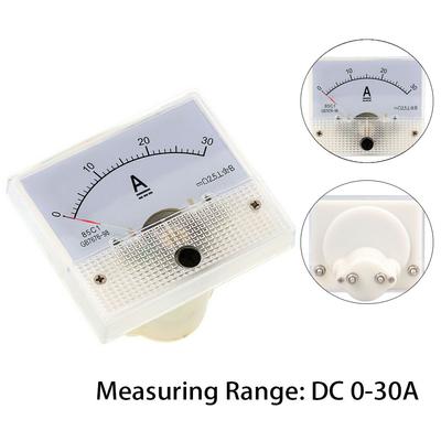 Current Meter D8 0-30A DC Analog Ammeter Panel Circuit No Need Shunt 30A AMP