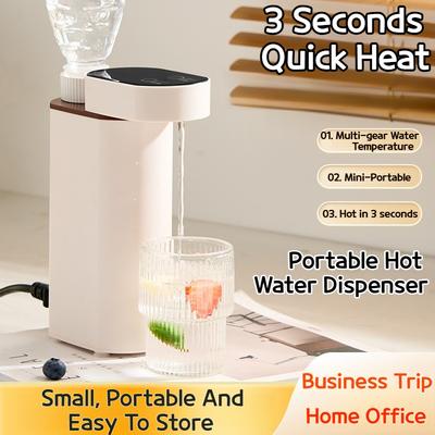 Ravel Companion 3-Second Instant Hot Water Dispenser, Compact Mini Milk Frother for Tea and Drinks Convenient for Home or Office