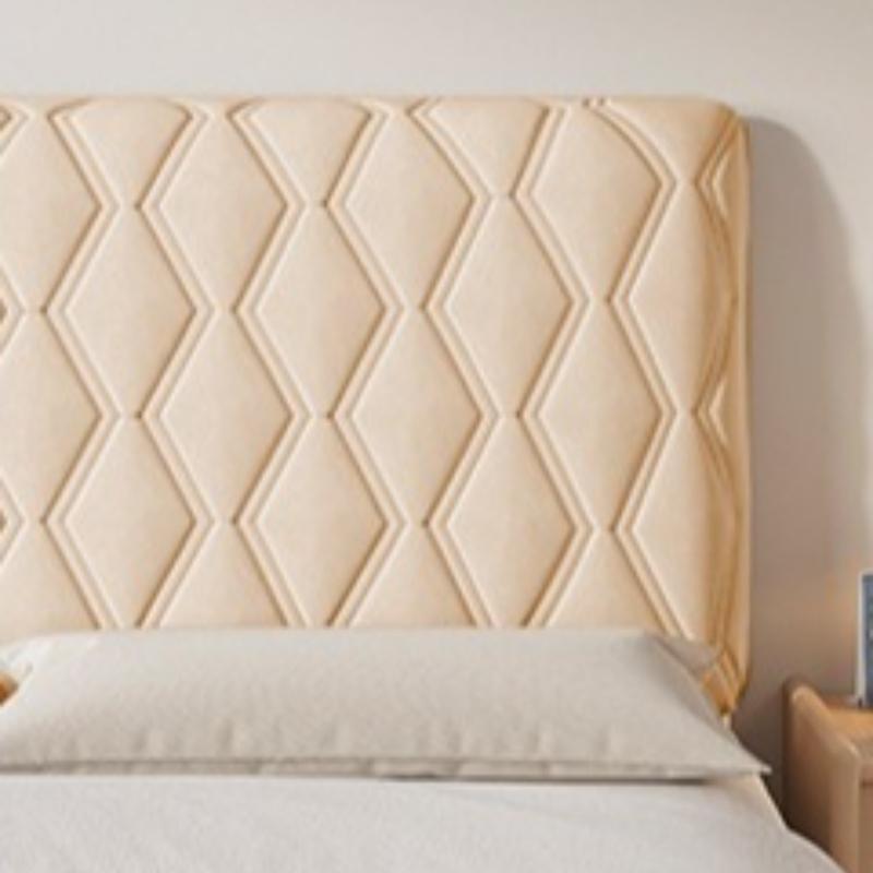 New Breathable Headboard Cover with Soft Bag Thickened Anti-collision Clip Cotton Dust-proof Bed Cover Suitable for All Seasons