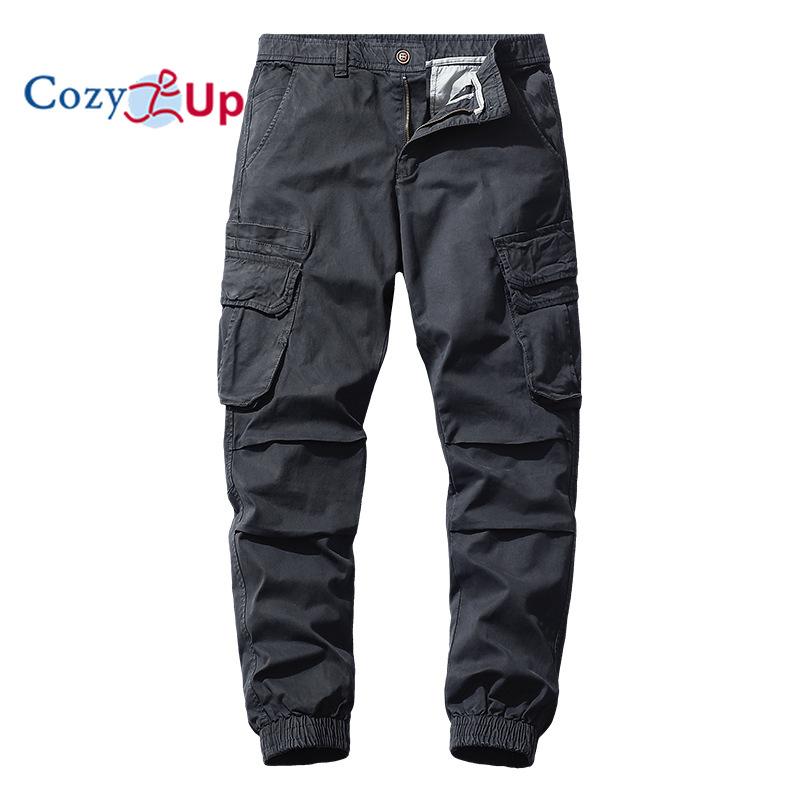 Cozy Up Men's Cargo Pants Military Combat Cargo Trousers for Men Ligthtweight Outdoor Work Trousers with Muti-Pockets