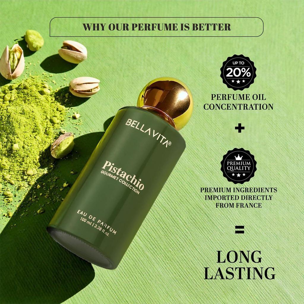 BELLAVITA Gourmet Collection Vanilje | Langvarig parfyme for mann og kvinne | EDP 100ml