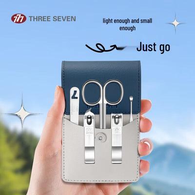 THREE SEVEN GNT-W003 5-Piece Nail Clipper and Ear Pick Set