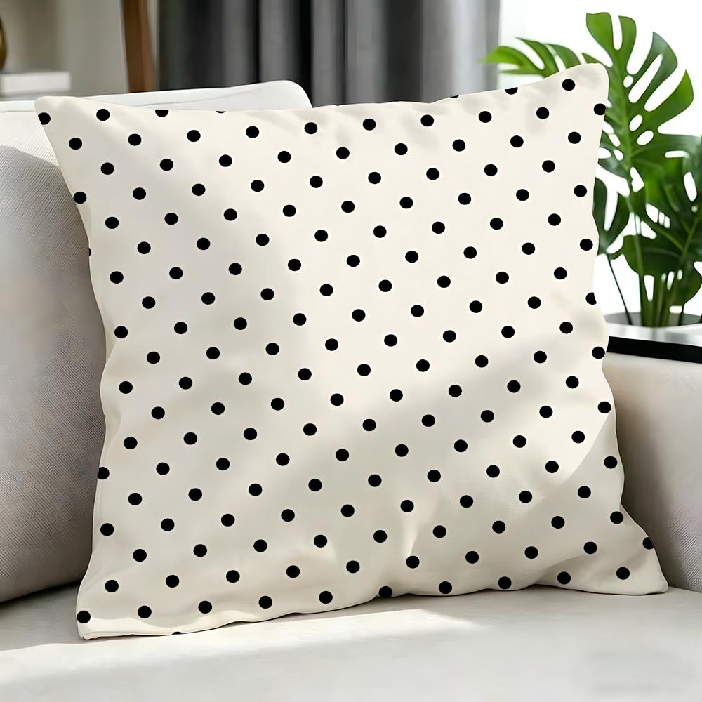 pattern Polka Dot Cushion Cover Cushion Cover Set Pcs x x x Pillowcase Decorative Sofa Home Decor