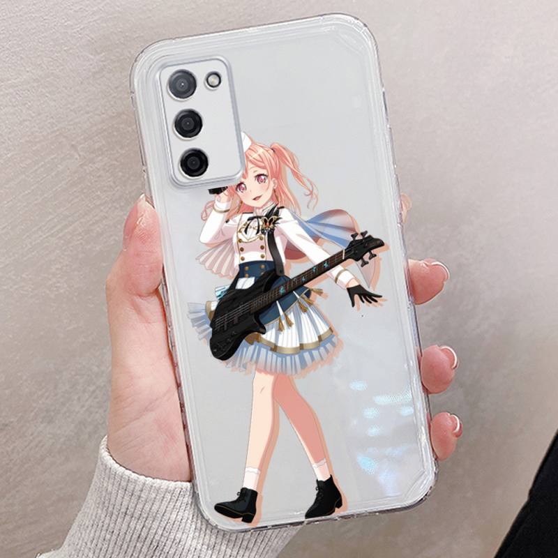Yashio Rui BanG Dream Phone Case For Xiaomi Mi 11 Ultra Lite 10 Redmi Note 9 8 7 9a K30S K40 Pro Transparent Coque
