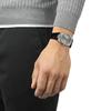 Tissot Reloj de Moda para Hombre con Correa de Cuero y Esfera Gris T137.807.96.081.00