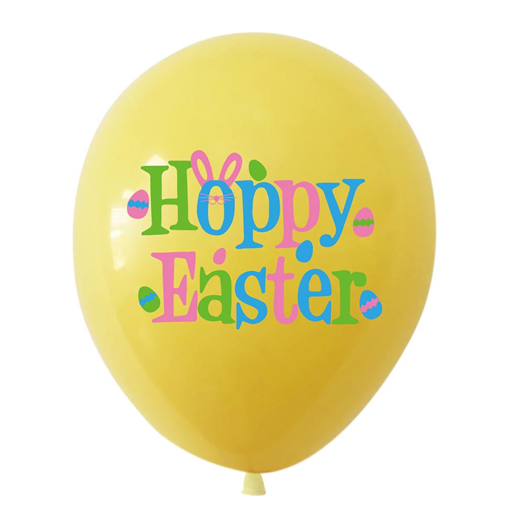 10PCS Easter Balloons Aluminum Film  Balloons Wedding Decoration  Set