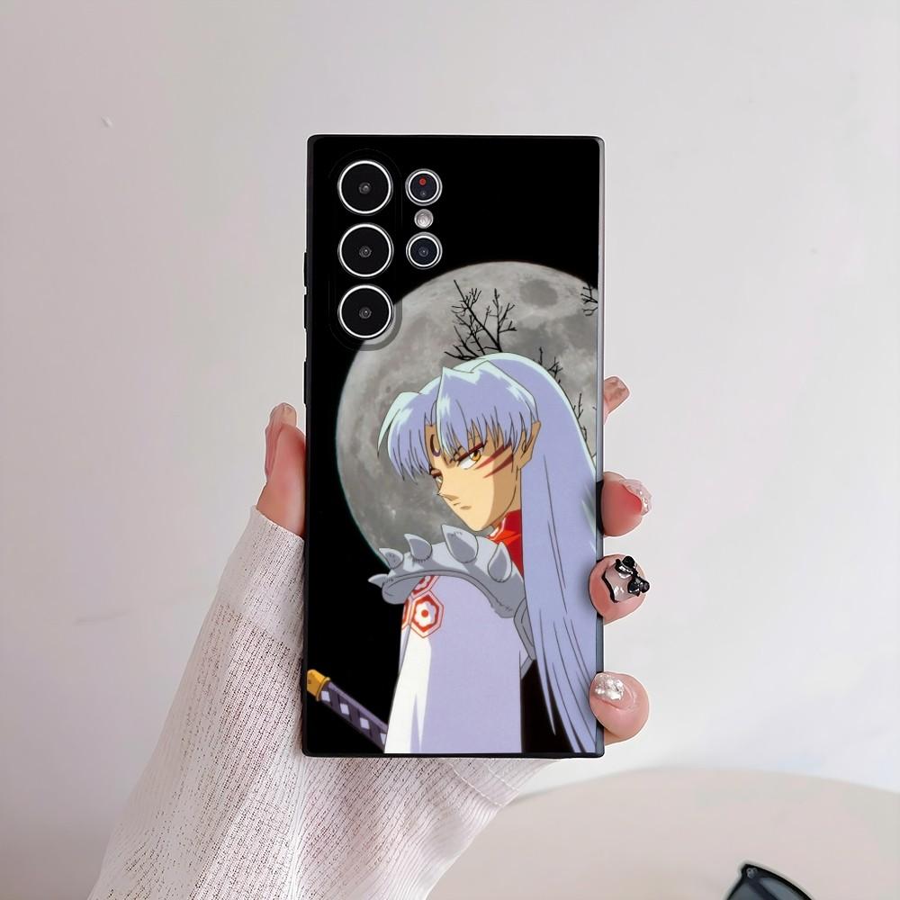 I-Inuyasha S-Sesshomaru Phone Case For Samsung Galaxy S25 S24 S22 S23 Ultra S21 S20 Plus Frosted Non-Slip Full Cover Soft Case