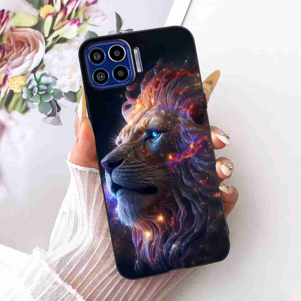 Für Motorola One 5G 6,7" Hülle Neueste Beliebte Drucke Silikon TPU Schwarze Abdeckung Für Motorola One MOTO ONE 5G Handyhüllen Bumper