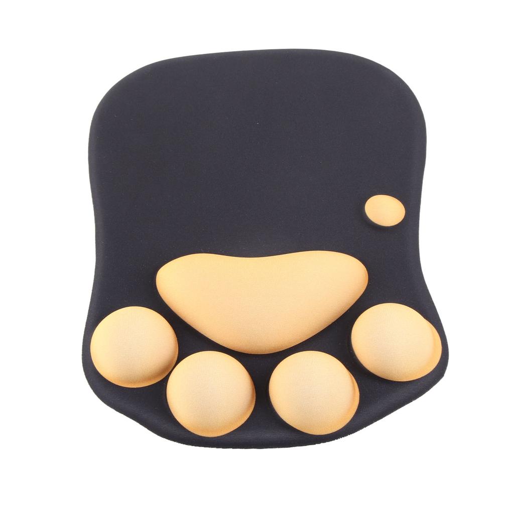 Wrist Rest Mouse Pad Cartoon Claw Style Ergonomic Support Soft Comfortable Mouse Wrist Pad for Home