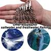 5PCS Stainless Steel Fishing Snap Connector Copper Saltwater Fishing Swivels New Lure Connector