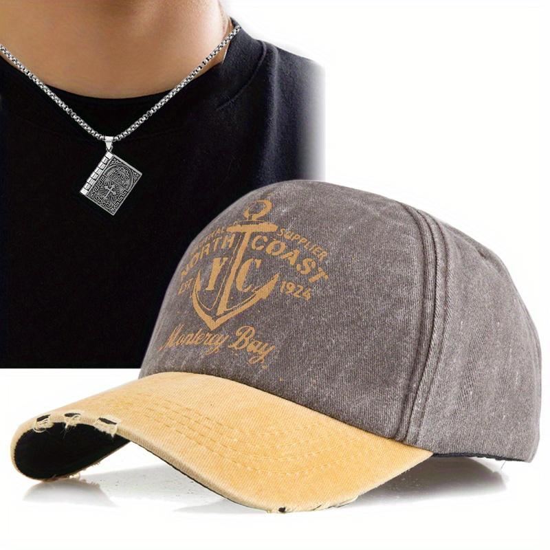 

2 шт. Мужская женская шляпа кулон ожерелье набор печать переводная книга кулон ожерелье мода шляпа от солнца сетка красная пара на открытом воздухе жёлтый