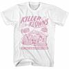 Killer Klowns From Outer Space Klown Flyer White Adult T-Shirt